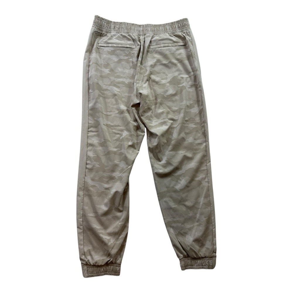 Athleta Brooklyn Beige Cream Camo Jogger Abalone Camo 599681 Size 12 Petite - Picture 2 of 8